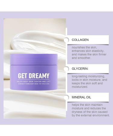Tantanle Get Dreamy Overnight Toning Whip for Women and Men Skin Tightening Body Cream to Smooth Crepey Skin Improve Elasticity for a Toned Stomach Arms Legs - Buy Online on GoSupps.com