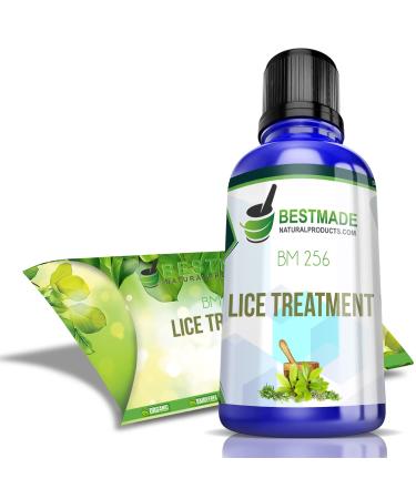 Lice Treatment Natural Remedy BM256 - Anti-Lice Remedy - Helps Get Rid of Lice, Stop The Itching, Improve Sores - Natural Lice Removal Supplement - Easy to Use Just Drink with Water