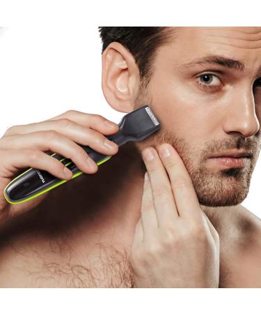 Rechargeable 5-in-1 Nose Hair Trimmer for Men & Women - Electric Ear Beard Sideburn Trimmer with Anti-Pinch Technology - Stainless Steel Precision Detailer (Black - Buy Online on GoSupps.com