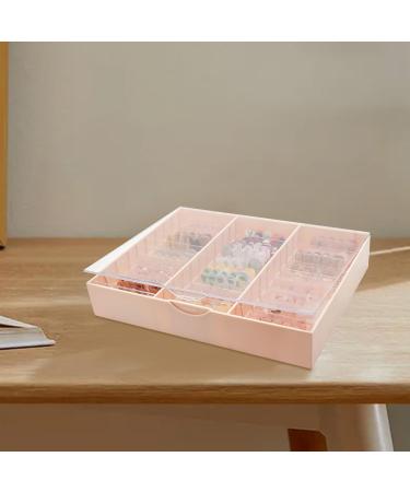 Transparent Dustproof Box For False Nails Art Keep Your Masterpieces Clean Adjustable Dividers Easy To Carry Storage Case For Nails Art Dark Green - Buy Online on GoSupps.com