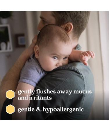 Burt's Bees Baby Saline Spray and Drops - Hypoallergenic, Moisturizing Formula - 1.5 Fl Oz - Buy Online on GoSupps.com