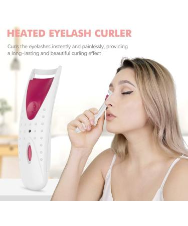 TOUCHBeauty Electric Heated Eyelash Curler with Smart Silicone Heating Pads TB-2003B (Red) - Buy Online on GoSupps.com