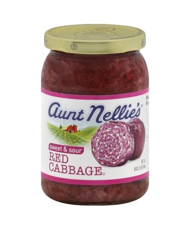 Aunt Nellies Sweet & Sour Red Cabbage 16.0 OZ(Pack of 2)