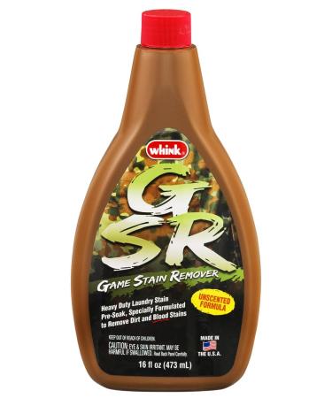 Whink 14281 16OZ Game Stain Remover 16 Ounce 16 Fluid Ounce