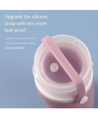 Roseflower 4-Piece Silicone Travel Bottles | Leak-Proof BPA-Free TSA Approved | Portable Shampoo Lotion Shower Gel Containers | International Shipping - Buy Online on GoSupps.com