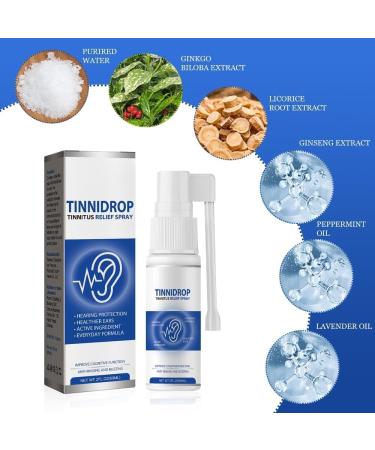 Fengyang Relief of Tinnitus Tinnitus Spray Tinnitus Relief for Ringing Ears Spray Ear Tinnitus Relief for Relieves Tinnitus Relieves Tinnitus Ear Back Ear Discomfort - Buy Online on GoSupps.com