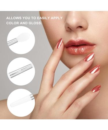 12PC Silicon Lip Brush Set - Mini Professional Makeup Tools for Eyebrow Lipstick Balm & Color Application - High-Quality Cosmetics Brushes - Buy Online on GoSupps.com