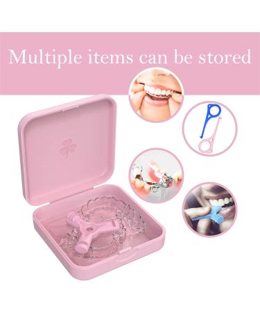 Braces Box Dento Box Splint Box Orthodontic Storage for Bite Splints & Night Guards | Pink 1 Piece - Buy Online on GoSupps.com