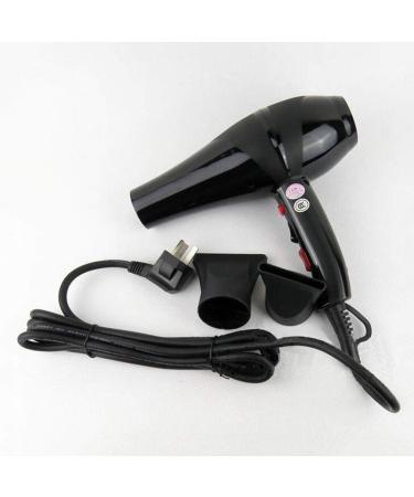 Hair Dryer Professional Ionic Hairdryer 2100W Salon Fast Blow Dryers 3 Heat 2 Speed Settings Low Noise Powerful AC Motor Fast Drying with Nozzle 3.0m Long Cable for Home and Salon Men and Women Small - Buy Online on GoSupps.com