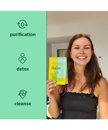 Floem - Apple Meadowsweet Cinnamon Ginger & Spices Tea Bags with Labrador Tea Leaves - Premium Decaf Herbal Tea Blend Apple Meadowsweet Spices & Labrador Leaves - Buy Online on GoSupps.com