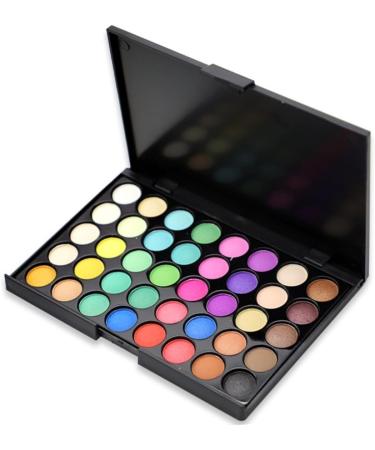 Beavorty 2pcs 40 Matte Eyeshadow Eye Shadow Tray Earth Tones 1 count (Pack of 1) As Shownx2pcs - Buy Online on GoSupps.com