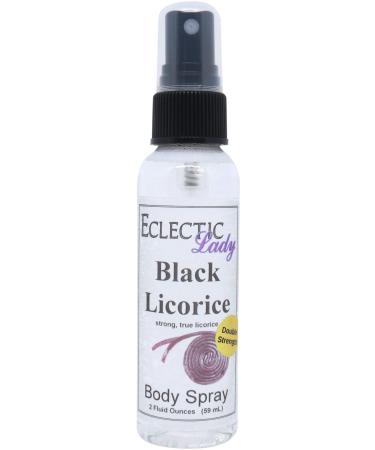 Black Licorice Body Spray (Double Strength) 2 ounces Body Mist for Women with Clean Light & Gentle Fragrance Long Lasting Perfume with Comforting Scent for Men & Women Cologne with Soft Subtle 2 Fluid Ounces (Double Strength)