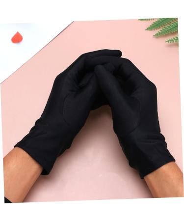 DOITOOL 4 Pairs Work Gloves Sleeping Gloves Dry Hands Dry Cracked Gloves Cotton Gloves for Black Jewelry Gloves White Cotton Gloves Industrial Gloves Moisturizing Spa Man Black 22X8.5cm - Buy Online on GoSupps.com