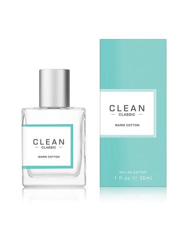 CLEAN CLASSIC Eau de Parfum 1 Fl Oz - Light Casual Perfume Spray | Vegan & Phthalate-Free | Paraben-Free Fragrance - Warm Cotton - Buy Online on GoSupps.com