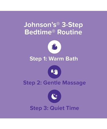 Johnson's Baby Bedtime Bubble Bath 13.6 Fl Oz - Pack of 3 | Hypoallergenic & Sulfate-Free with NaturalCalm Aromas - Buy Online on GoSupps.com