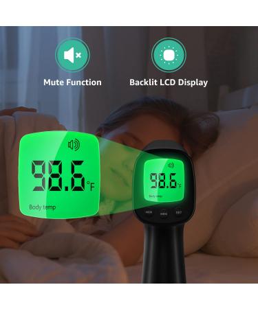 Digital Touchless Thermometer for Adults and Kids - Infrared Forehead Thermometer with 3-in-1 LCD Display - Buy Online on GoSupps.com