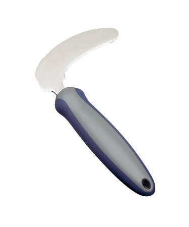 Homecraft Newstead Cutlery Angled Knife (Eligible for VAT relief in the UK) Adaptive Dining Aid Utensil for Elderly Disabled Parkinson's Disease and Arthritis Eat Easier Non-Slip Grip Angled Knife (Eligible for VAT relief in the UK) Adaptive Dining Aid Ut