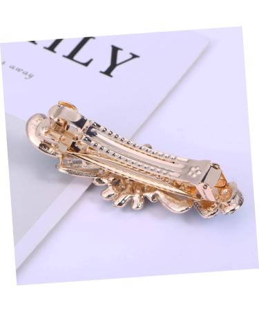VALICLUD 1pc Rhinestone Hair Clips Hair Pin Hair Barrettes Rhinestone Bobby Pins Spring Hair Clips Flower Hair Clip Rhinestone Hair Barrette Women Hair Clips Spring Clip Miss The Flowers - Buy Online on GoSupps.com