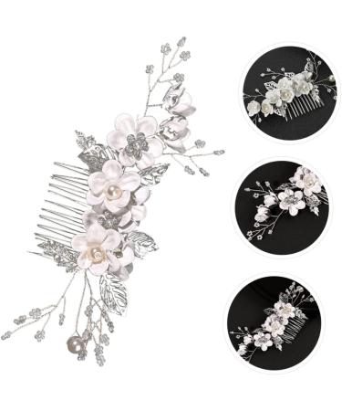 POPETPOP Hair Comb Bridal Headdress Women Headdress Wedding Hair Accessory Wedding Headdress - Buy Online on GoSupps.com