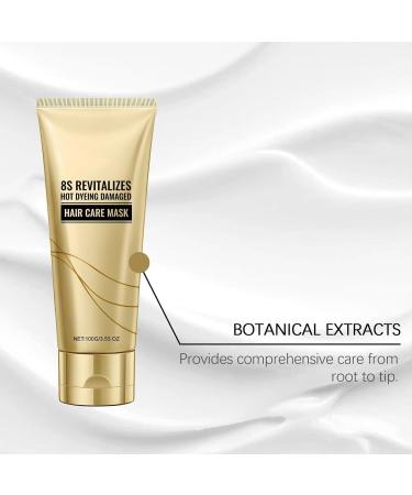 Moisturizing hair mask 100 g nutritional repair conditioner styling accessories for curly frizig daily care immediate relief - Buy Online on GoSupps.com