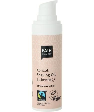 FAIR SQUARED Apricot Shaving Oil for Women - 30ml | Vegan Natural Cosmetics - International Shipping Available - Buy Online on GoSupps.com