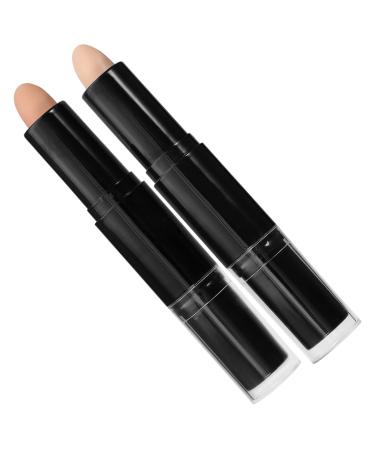 IWOWHERO 2pcs Contour Stick Contouring Stick for Face Makeup Contouring Stick Contouring Stick for Makeup Highlighter Stick for Face Contouring Stick for Women Contour Concealer Stick