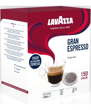 Lavazza Gran Espresso 150 ESE Coffee Paper Pods (2) Gran Espresso 150 count (Pack of 2) - Buy Online on GoSupps.com