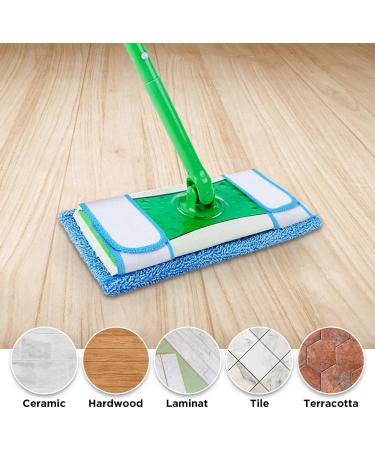Replaceable Microfiber Mop Pad for Swiffer Sweeper Mops | Reusable & Durable | Hand & Machine Washable (8 Pack) - Buy Online on GoSupps.com