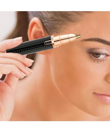 Facial hair removal Hair removal device Eyebrow Shavers Safe Efficient Electric Trimmers Epilators for Hair Removal Eyebrow Trimmer for Women Makeup Nose and Eyebrow Facial Black - Buy Online on GoSupps.com
