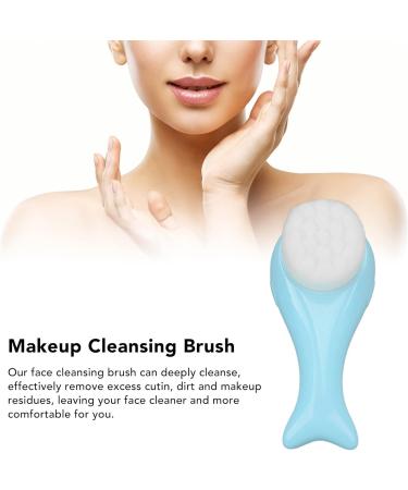 Glomora Makeup Cleansing Brush Nylon Soft Bristles Handheld Face Brush with Silicone Sucker - Buy Online on GoSupps.com