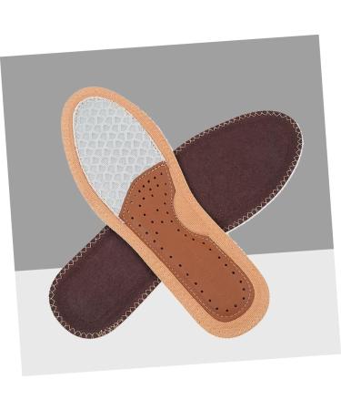FRCOLOR 1 Pair Cowhide Foot Care Insoles for Sports Shoes - Plantar Support Size 6 - International Shipping Available - Buy Online on GoSupps.com
