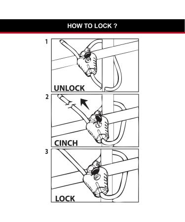 Master Lock 8428EURDPRO Adjustable Cable Lock - Secure Your Sports Equipment & Garden Furniture | 30 cm to 1.8 m Length 1 cm Diameter International Shipping Available - Buy Online on GoSupps.com