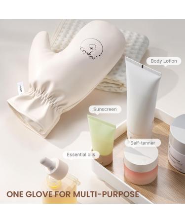 Cryslora Lotion Applicator & Self Tanning Mitt - Reusable Durable No Absorption Anti-Sliding Glove for Even Waste-Free Application of Lotions Oils & Creams (Single Right Hand) - Buy Online on GoSupps.com