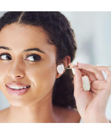 Bamboo Ear Cleaner Set - 12pcs Goose Feathered Wood Ear Picks for Gentle Ear Cleaning and Earwax Removal - Buy Online on GoSupps.com