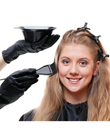 BAQI 26-Part Hair Dye Set - Complete DIY Salon Kit with Brush Bowl Gloves & Ear Protection for Hair Dyeing & Bleaching - Buy Online on GoSupps.com