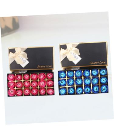 TOVINANNA 2boxes Creative Fragrance for Women Motherd Day Clipper Holders for Barbers Mothered Day Womens+perfume Perfumes for Women Flower Soap Women+perfume Box Rose - Buy Online on GoSupps.com