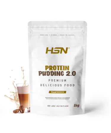 HSN HSN Protein Pudding | Coffee to Milk Flavor 1kg 25 Outlets Per Container | With Whey Protein | Very Easy to Make | Low Calorie No Added Sugar | Non-GMO Vegetarian Gluten Free