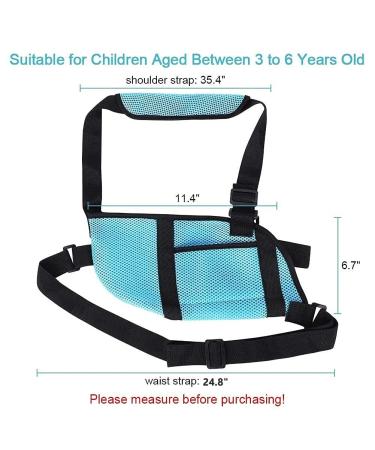 Kids Arm Sling Support - Adjustable Shoulder Immobilizer for Children Under 6 | Toddler Arm Injury Recovery with Storage Pockets - Buy Online on GoSupps.com