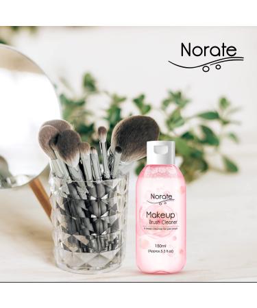 Norate Makeup Brush Cleaner - Deep Clean Solution for Brushes Sponges & Puffs | Cruelty-Free & Gentle Formula - 5.3 FL.OZ - Buy Online on GoSupps.com