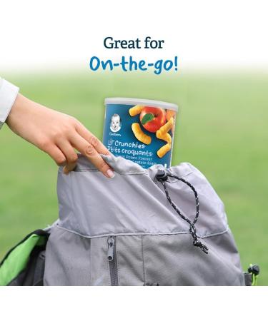 GERBER LIL CRUNCHIES Zesty Tomato Toddler Snacks - Buy Online on GoSupps.com