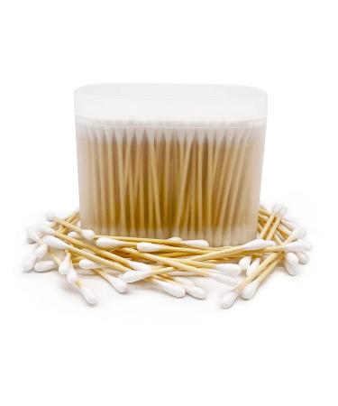 900pcs Bamboo Cotton Swabs, Biodegradable Wooden Cotton Buds Bamboo 900pcs