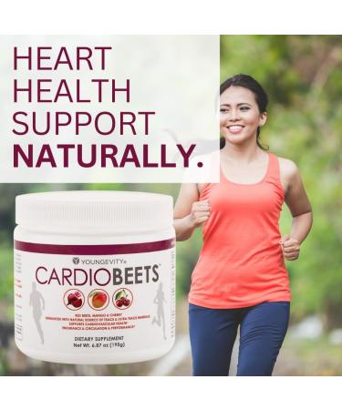 Buy Youngevity CardioBeets (195 g) - Boost Heart Health & Energy | International Shipping Available - Buy Online on GoSupps.com