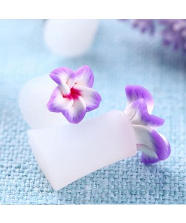 Silicone Flower Toe Separator Spacers - 16-Piece Set for Nail Art & Pedicures - Buy Online on GoSupps.com