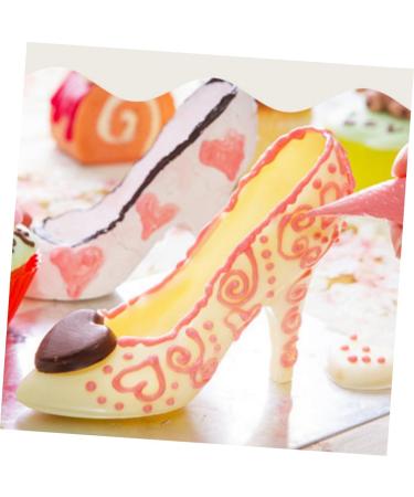 MAGICLULU 2pcs Green Product Mold Fondant Candy Dishwasher Safe Gum Paste Mold High-Heeled Shoes Chocolate Mold High-Heeled Shoes Mold Sheos Mold Chocolate 3D High Heel Shoe Mold White mediumx2pcs Whitex2pcs - Buy Online on GoSupps.com