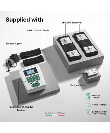 Globus Magnum 3000 Pro: Professional Magnetic Therapy Device with 400 Gauss 70 Certified Programs for Joint Health & Post-Operative Relaxation - Shop Internationally! - Buy Online on GoSupps.com