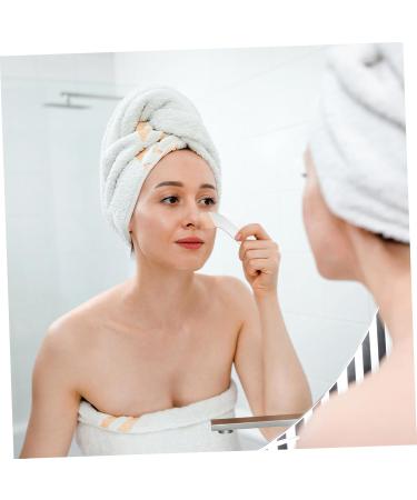 Beavorty 4pcs Makeup Plate Mixer Shadow Seal Cosmetic Plate Mixing Spatula Cosmetics Scraper Stainless Steel 1 g (Pack of 1) Silverx4pcs - Buy Online on GoSupps.com