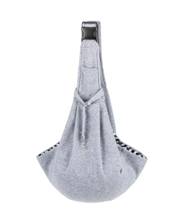 Coolzon carrier dog pet dog carrier bag breathable carrying bag dog for small dogs cats adjustable shoulder strap puppy shoulder bag dog carrier bag up to 7kg gray