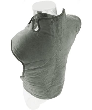 Lantro JS Electrical Heating Pillows - Soft Plush Back Pain Relief with 6 Temperature Settings (Dark Gray 220V EU Plug) - Buy Online on GoSupps.com