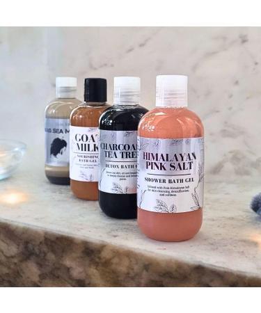 Himalayan Pink Salt Shower Bath Gel | Refreshing & Exfoliating | Shop Internationally Now - Buy Online on GoSupps.com