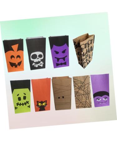 SEWOART 12pcs Bag Halloween Tote Tag Pumpkin Pouch Candy Decorate - Buy Online on GoSupps.com